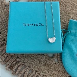 Tiffany silver necklace.